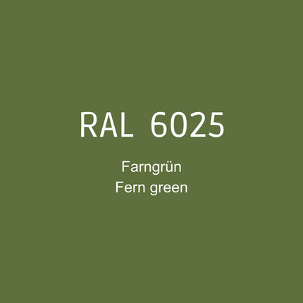 RAL 6025 Farngrün in 1K Lack