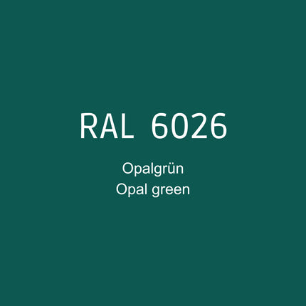 RAL 6026 Opalgrün in 1K Lack
