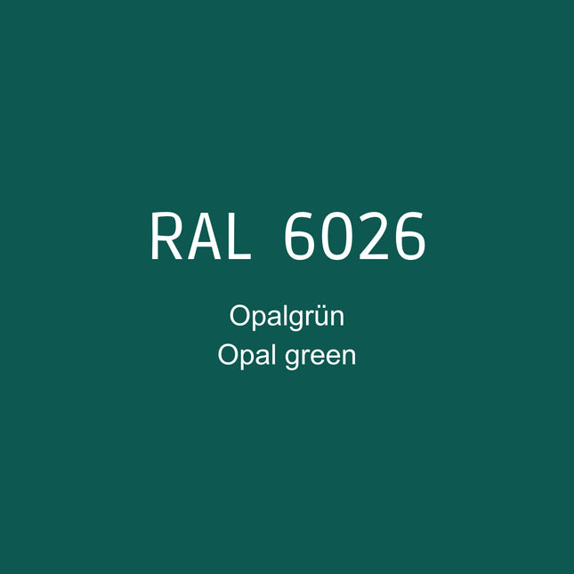 RAL 6026 Opalgrün in 1K Lack