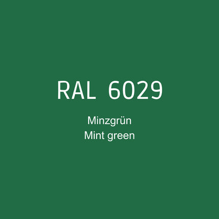 RAL 6029 Minzgrün in 1K Lack