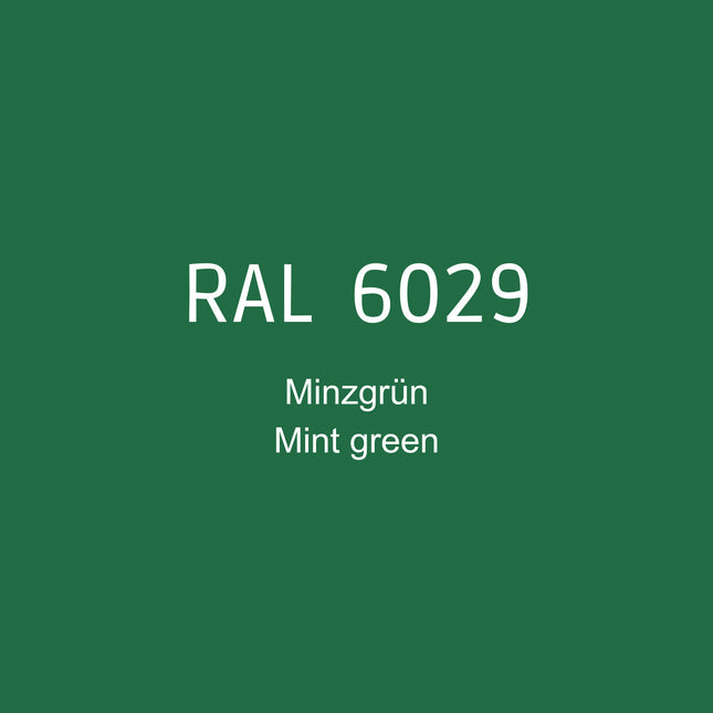 RAL 6029 Minzgrün in 1K Lack
