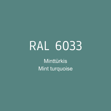 RAL 6033 Minttürkis in 1K Lack
