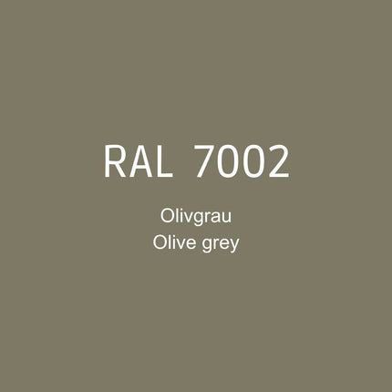 RAL 7002 Olivegrau in 1K Lack