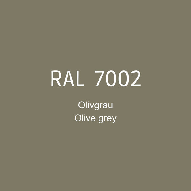 RAL 7002 Olivegrau in 1K Lack