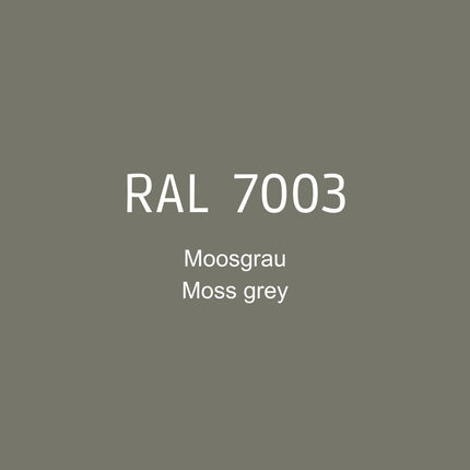 RAL 7003 Moosgrau in 1K Lack
