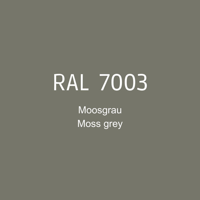 RAL 7003 Moosgrau in 1K Lack