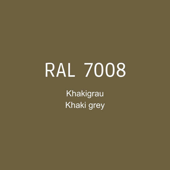 RAL 7008 Khakigrau in 1K Lack
