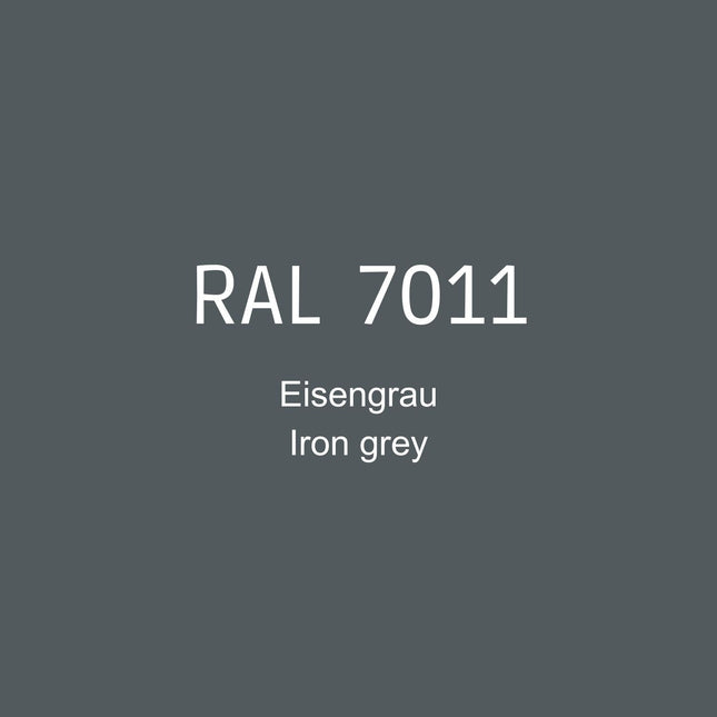RAL 7011 Eisengrau in 1K Lack
