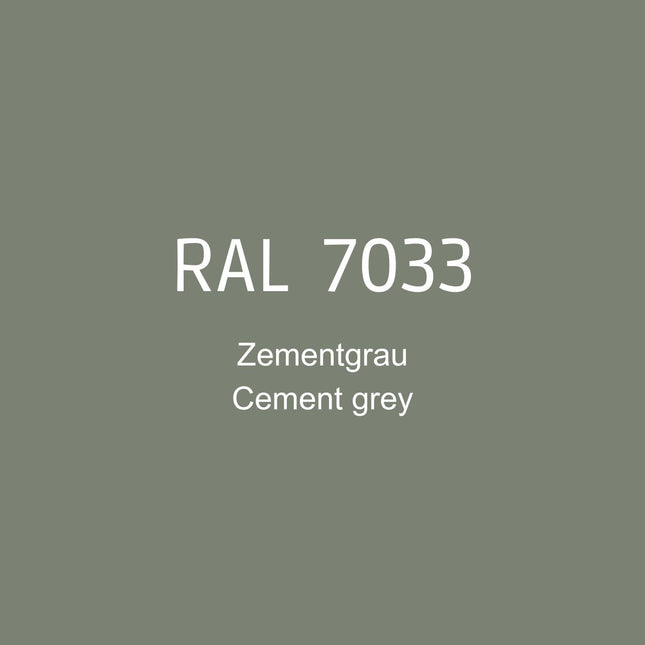 RAL 7033 Zementgrau in 1K Lack