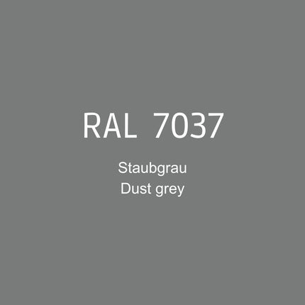 RAL 7037 Staubgrau in 1K Lack