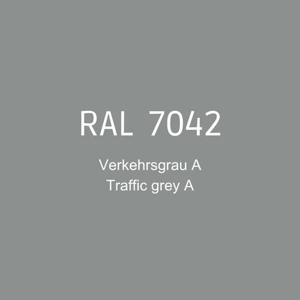 RAL 7042 Verkehrsgrau in 1K Lack