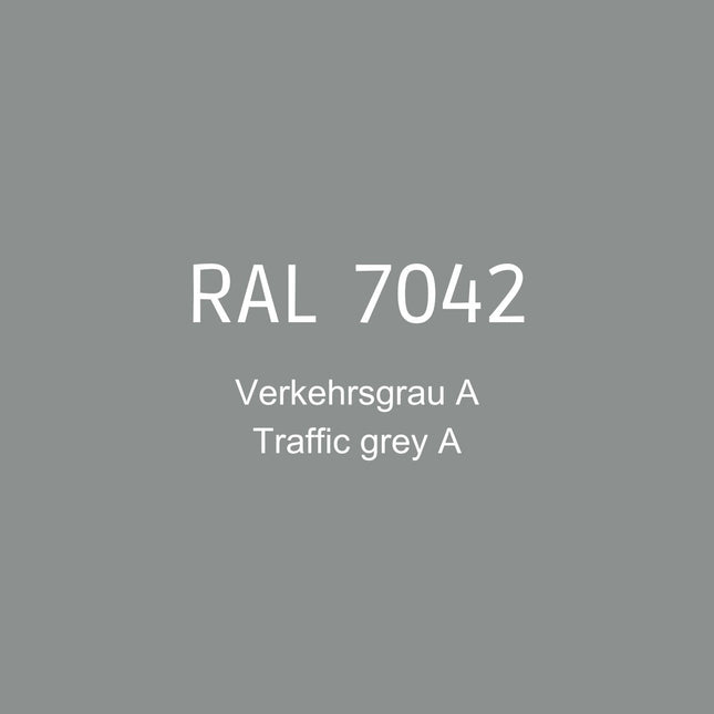 RAL 7042 Verkehrsgrau in 1K Lack