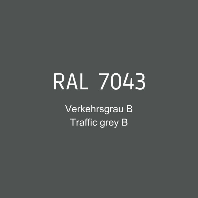 RAL 7043 Verkehrsgrau in 1K Lack