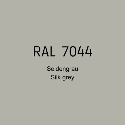 RAL 7044 Seidengrau in 1K Lack