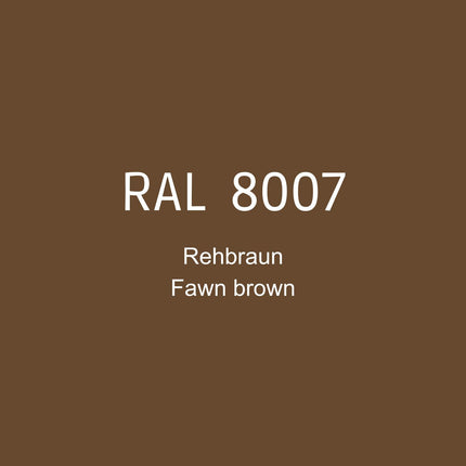 RAL 8007 Rehbraun in 1K Lack