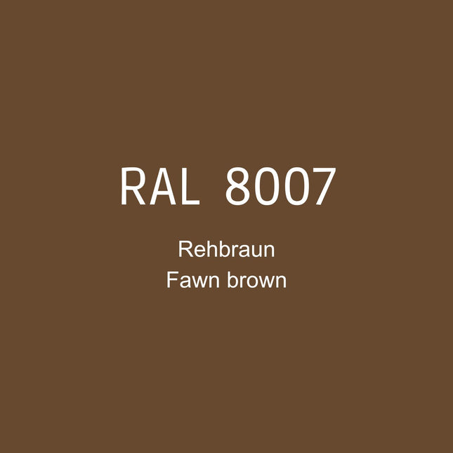 RAL 8007 Rehbraun in 1K Lack