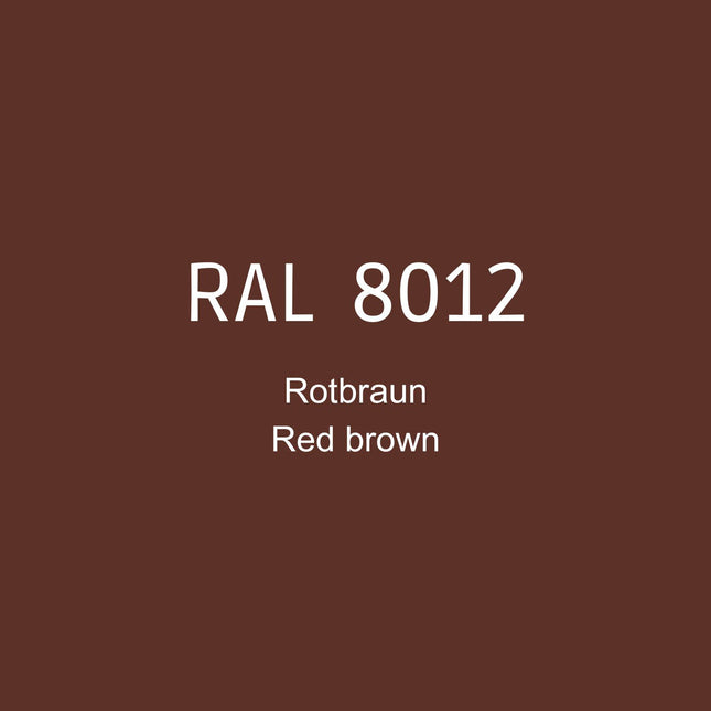 RAL 8012 Rotbraun in 1K Lack