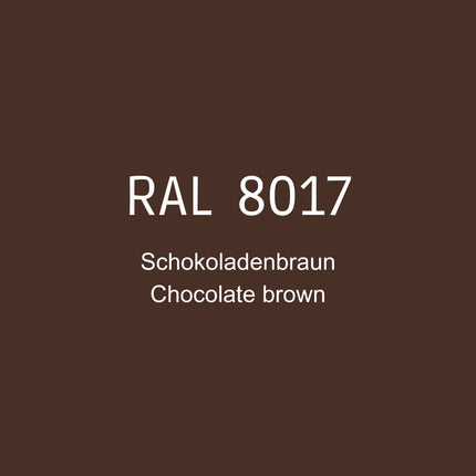 RAL 8017 Schokoladenbraun in 1K Lack