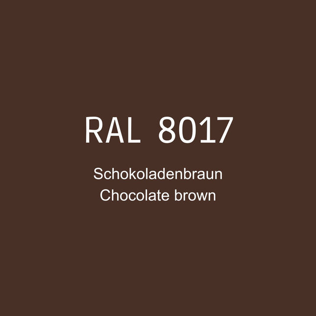 RAL 8017 Schokoladenbraun in 1K Lack