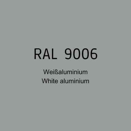 RAL 9006 Weißaluminium in 1K Lack