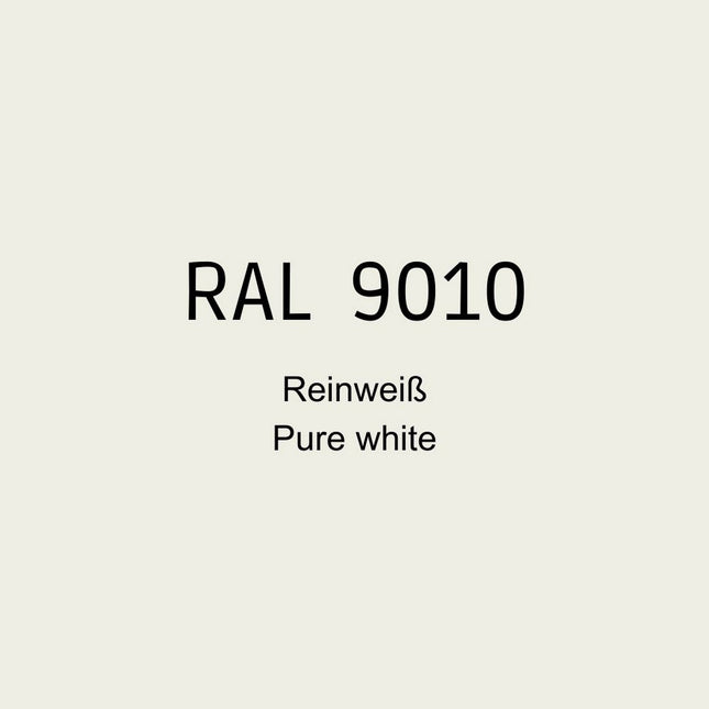 RAL 9010 Reinweiss in 1K Lack
