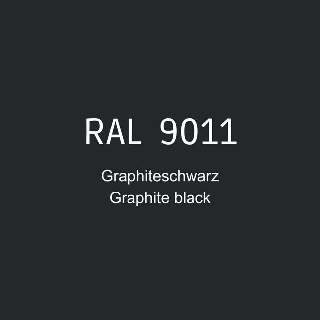 RAL 9011 Graphitschwarz in 1K Lack