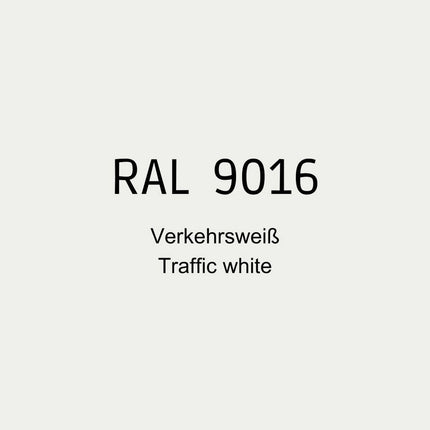 RAL 9016 Verkehrsweiss in 1K Lack