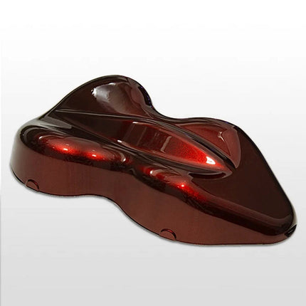 Silberschutzlack im Farbton Dunkelrot Optik