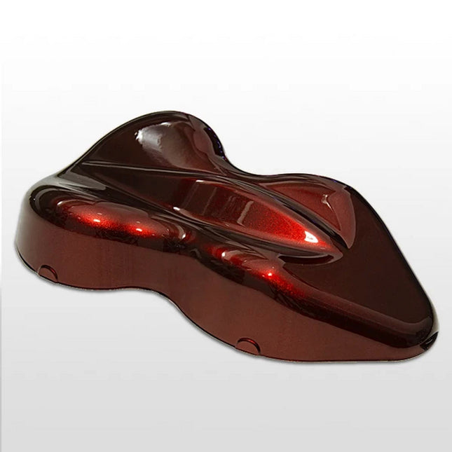 Silberschutzlack im Farbton Dunkelrot Optik