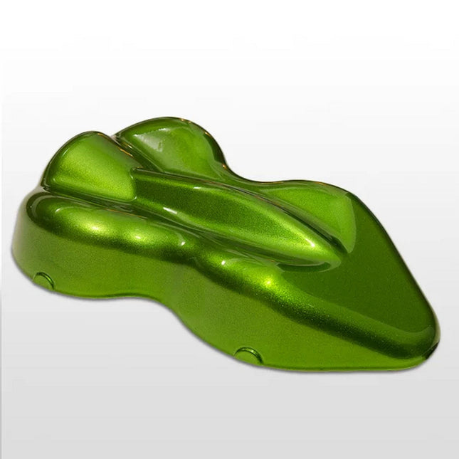 Silberschutzlack im Farbton Hellgrün Optik