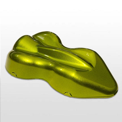 Silberschutzlack im Farbton Lime Grün Optik