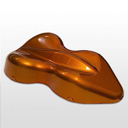 Silberschutzlack im Farbton Orange Gold Optik