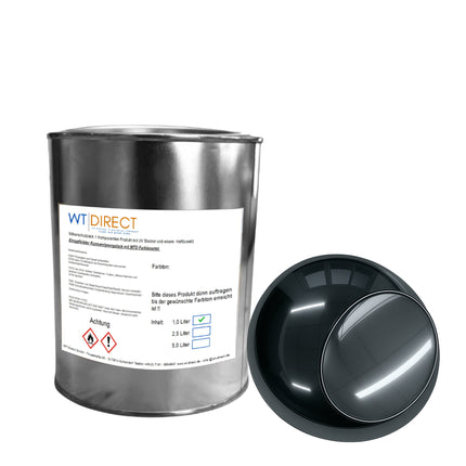 Silberschutzlack Anthrazit 1K für SprayVerchromen - WT-Direct