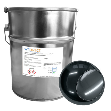 Silberschutzlack Anthrazit 1K für SprayVerchromen - WT-Direct