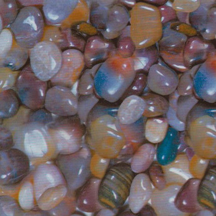 Wassertransferdruck Folie Steine Bunt in 3 D M-8801