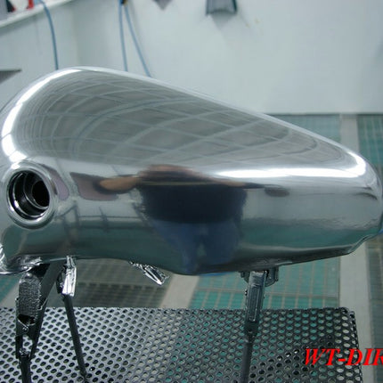 CHROM OPTIK DESIGN LACK Set mit 2K Wasserklarlack