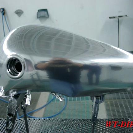 CHROM OPTIK DESIGN LACK Set mit 2K Wasserklarlack