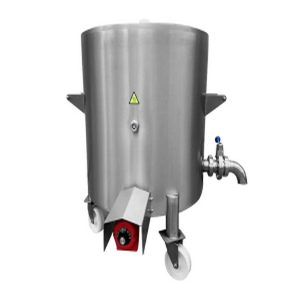 Entlackungsbecken Rund mit 200 Liter