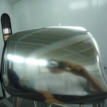 CHROM OPTIK DESIGN LACK Set mit 2K Wasserklarlack