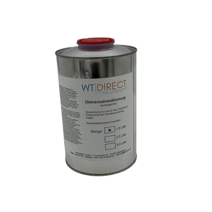 Verdünnung für Lacke