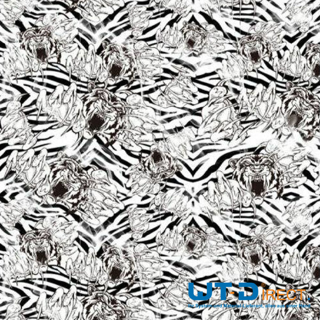 Wassertransferdruck Folie Tigerkopf WT-1703