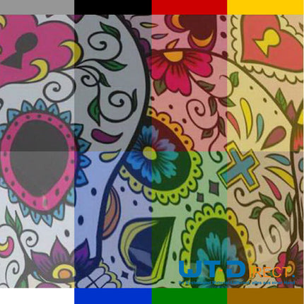 Wassertransferdruck Folie Fantasy WT-1719H