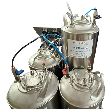 Maschine Umrüstung auf Technik von WT-Direct