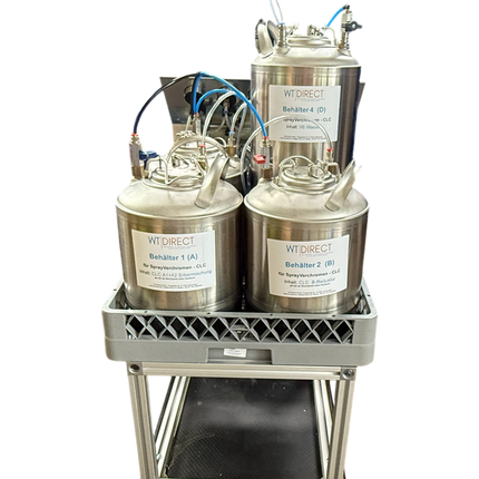 Maschine Umrüstung auf Technik von WT-Direct